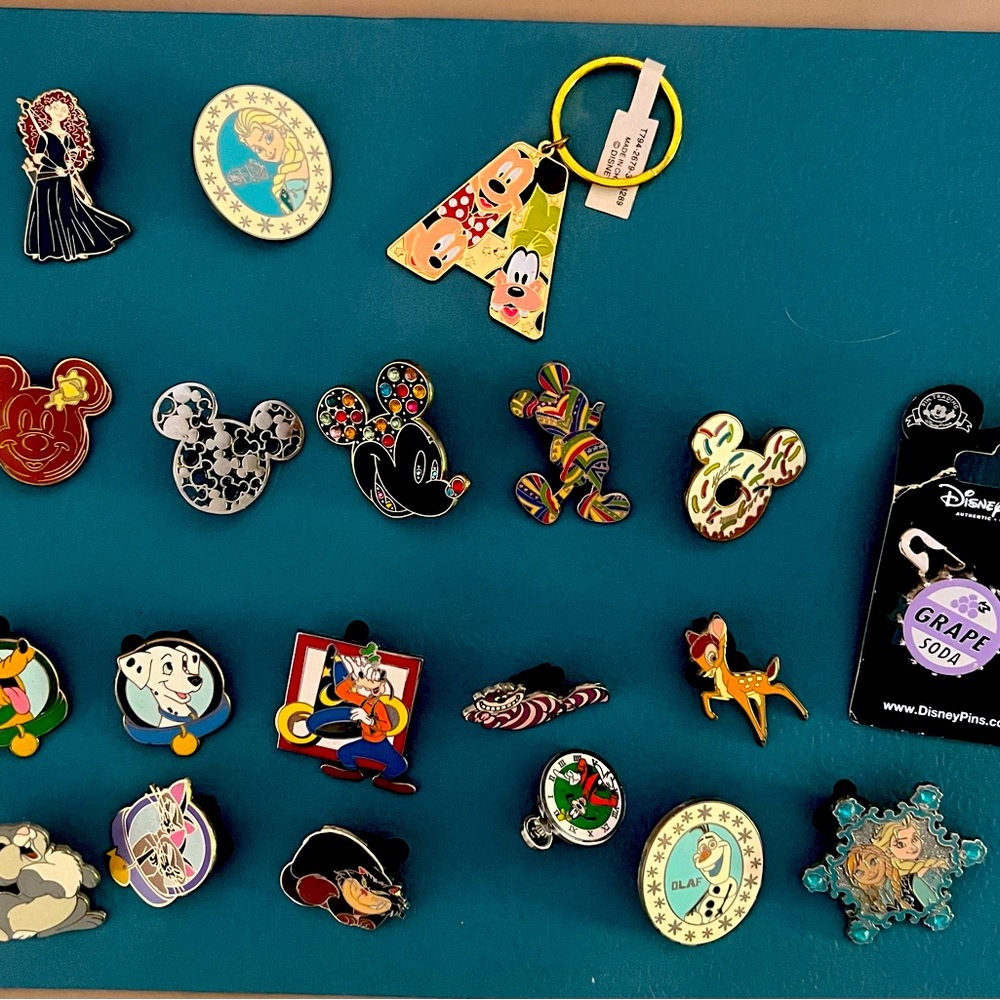 Various Disney Pins